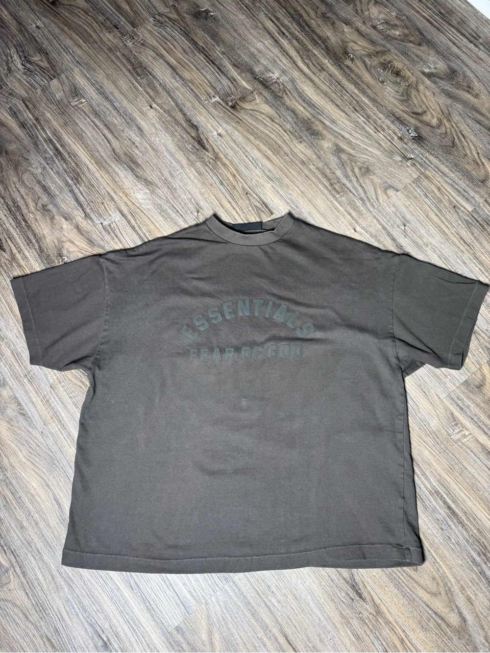 Essentials Fear of God Short Sleeve Crew Tee - Brown